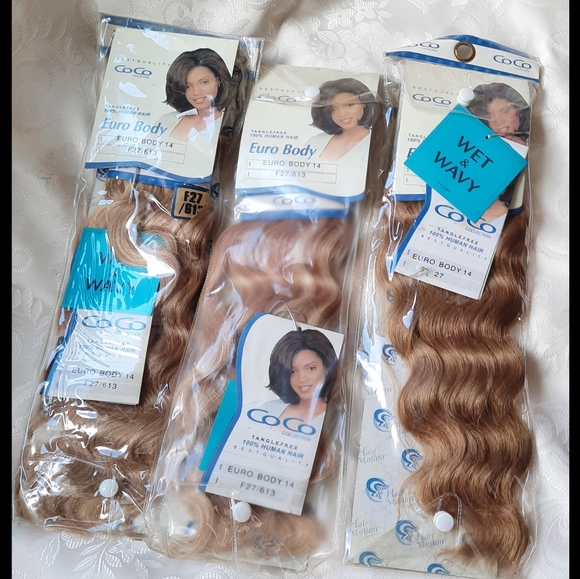 $12 Per Package Wet & Wavy Weave Extension - Picture 2 of 3